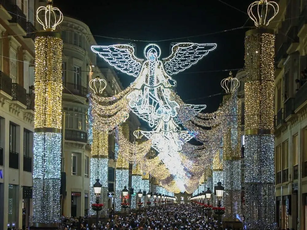 christmas in malaga