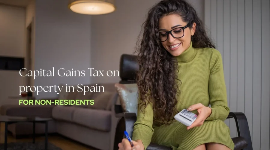 capital gains tax on property in spain for non residents