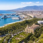 malaga air view malaga air view