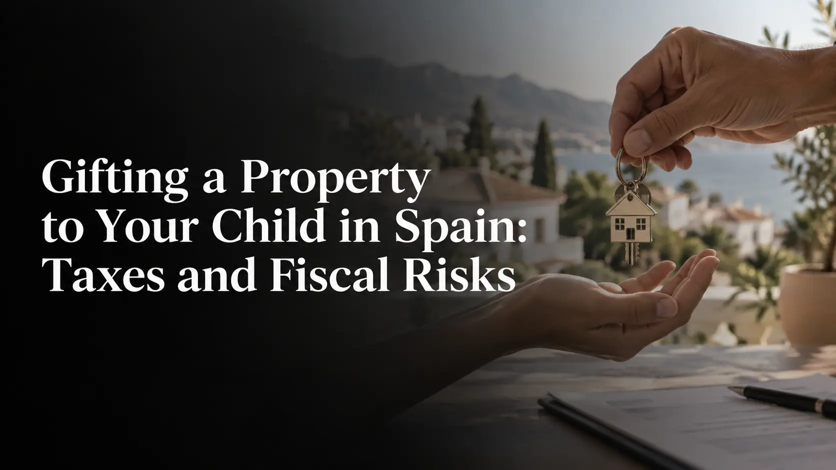 gifting a property to your child in spain guide in english