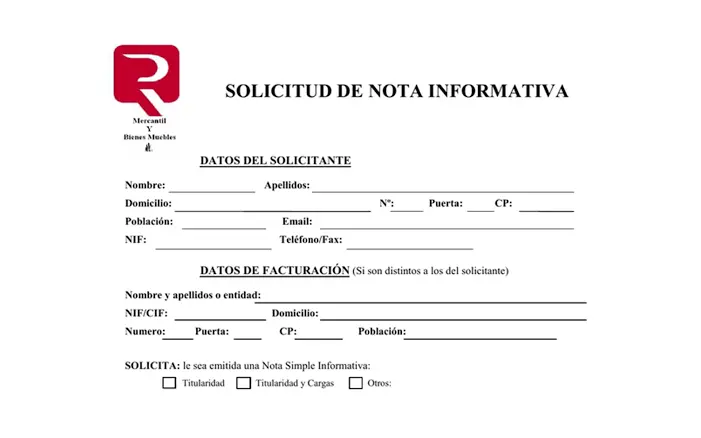 what is nota simple spain