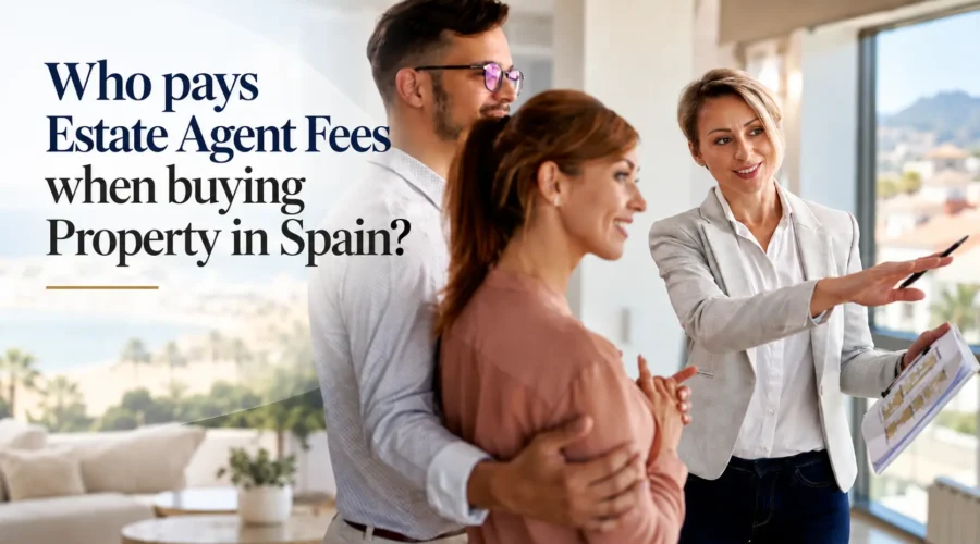 who pays estate agent fees in spain